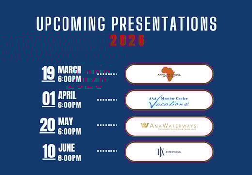 image of AAA Upcoming Presentations