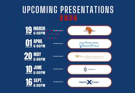 image of AAA Upcoming Presentations