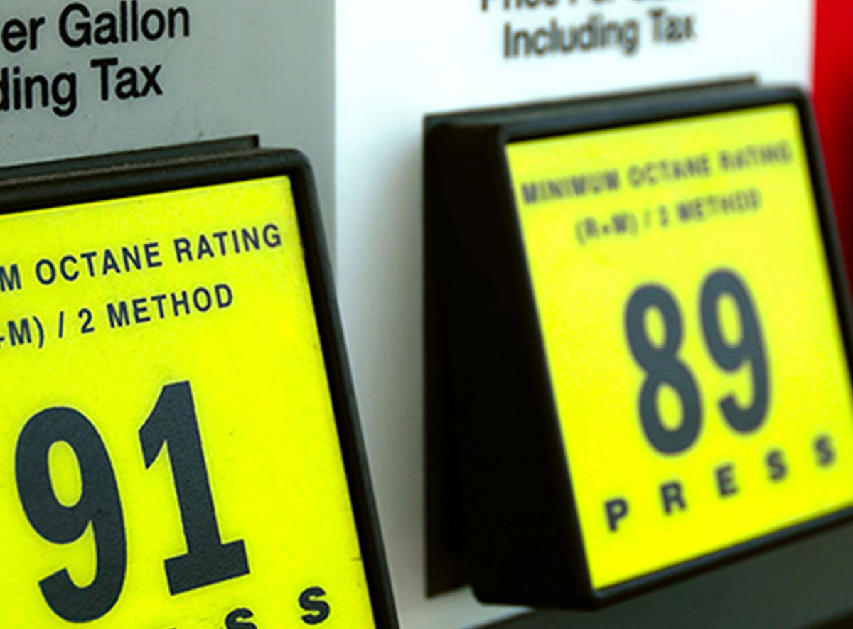 image of gas pumps